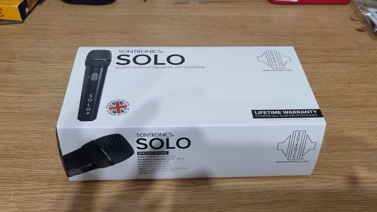 Sontronics Solo Dynamic Microphone