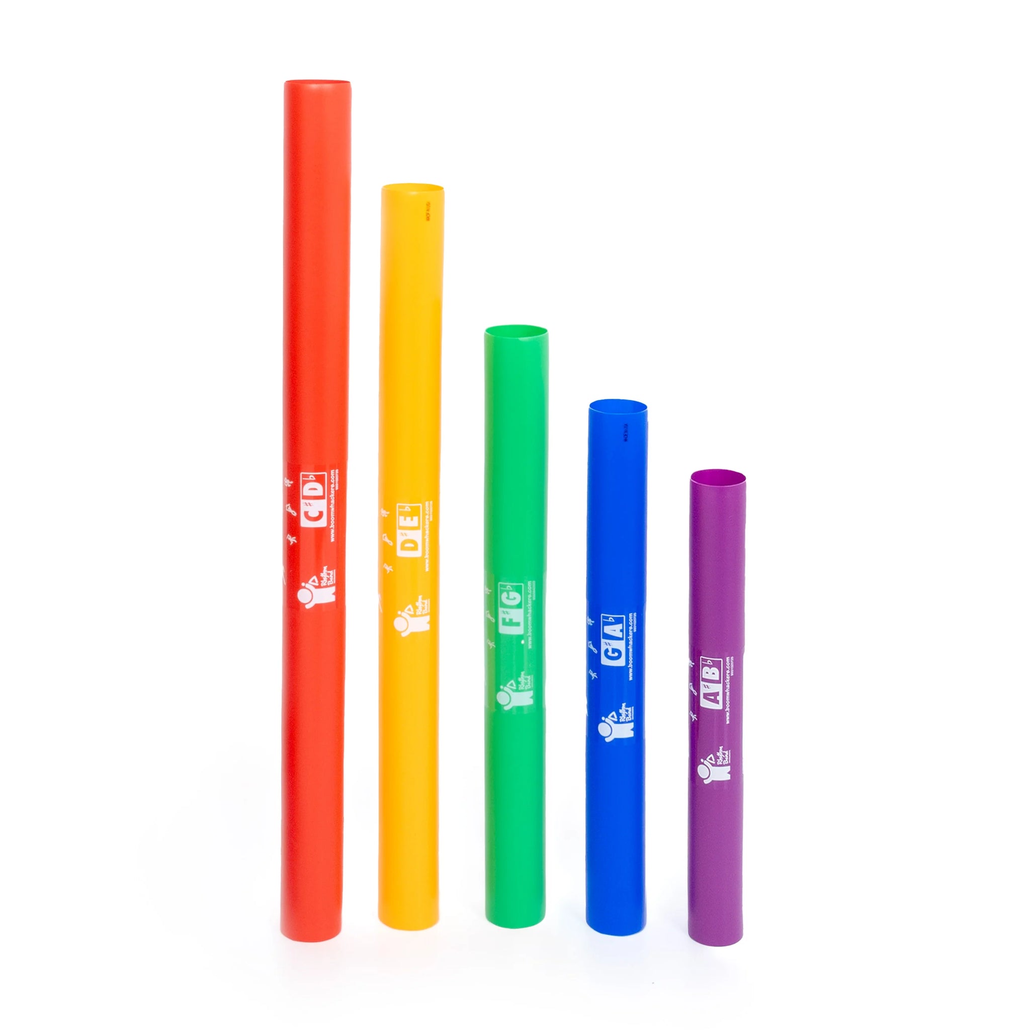 Boomwhackers 5-note chromatic sharps & flats set