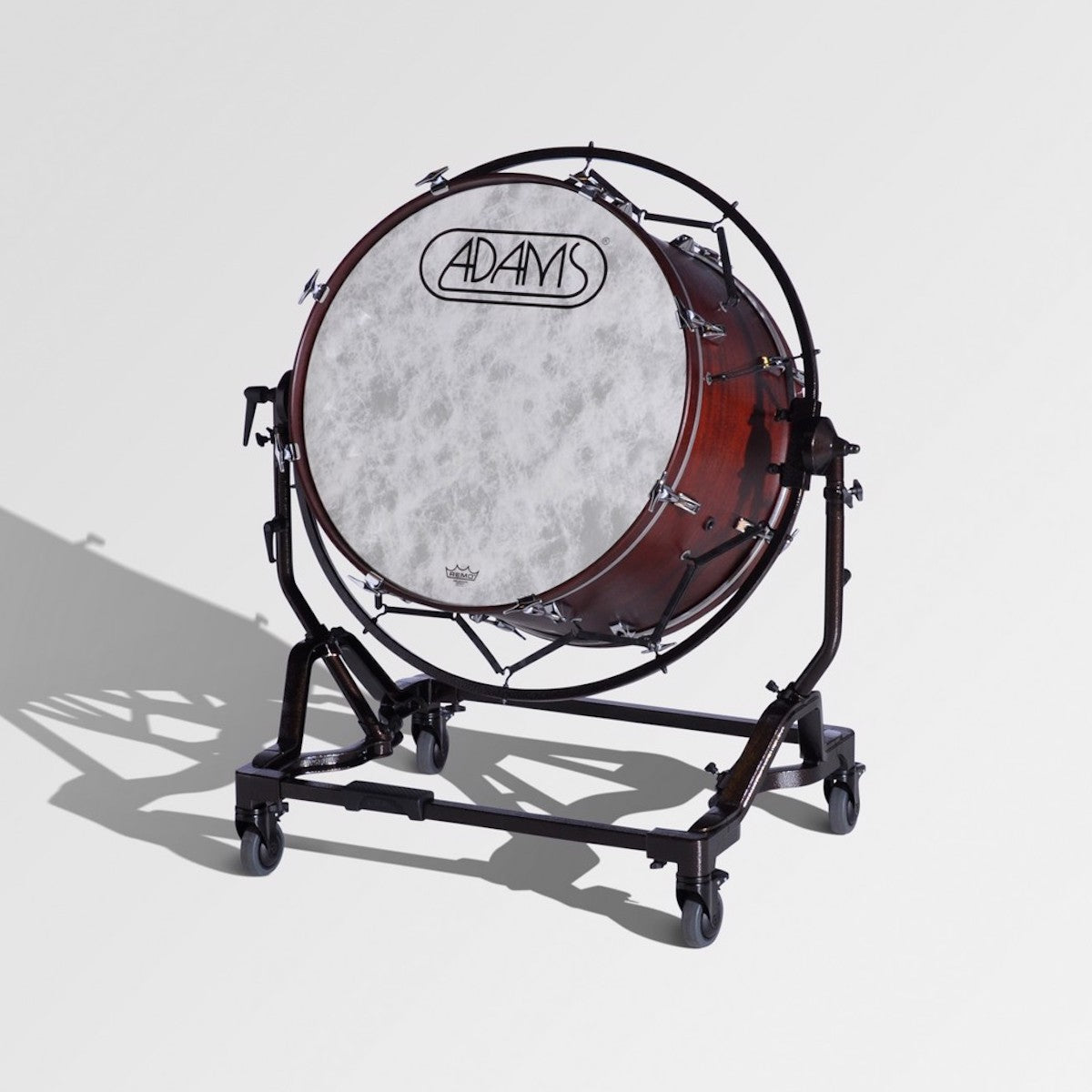 Adams Concert Bass Drum on Free Suspended Stand