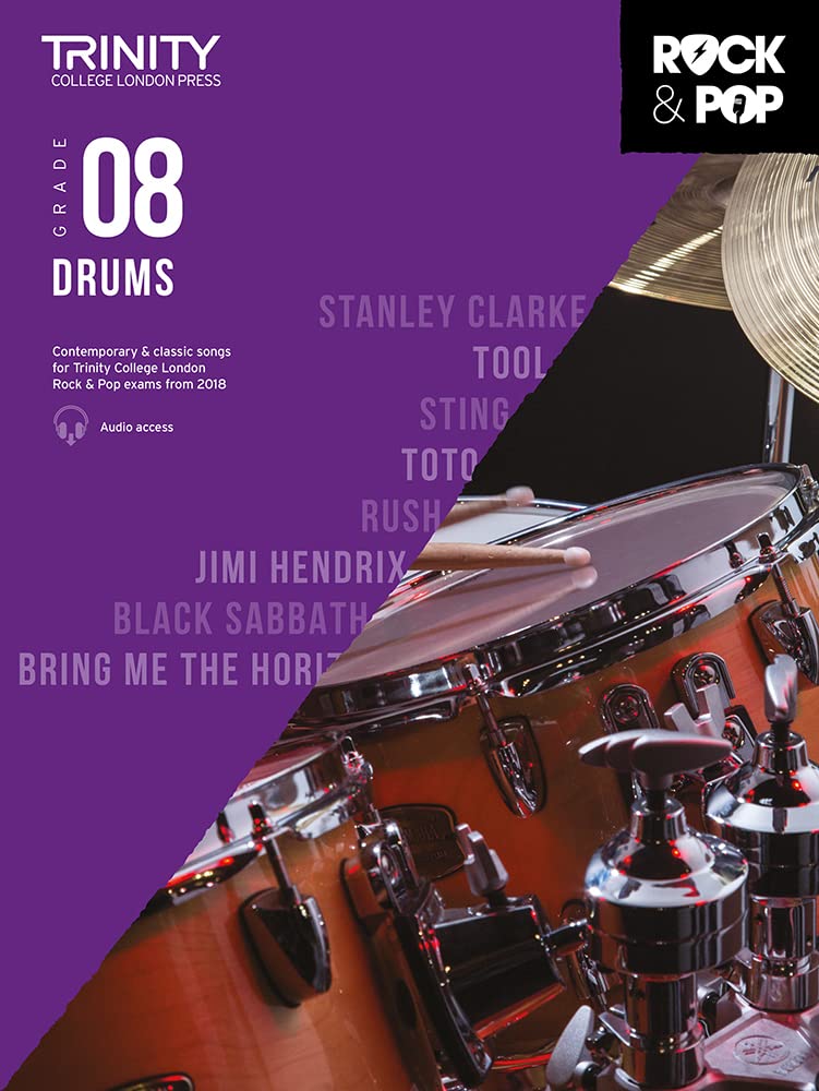 Rock & Pop 2018 Drums Grade 8