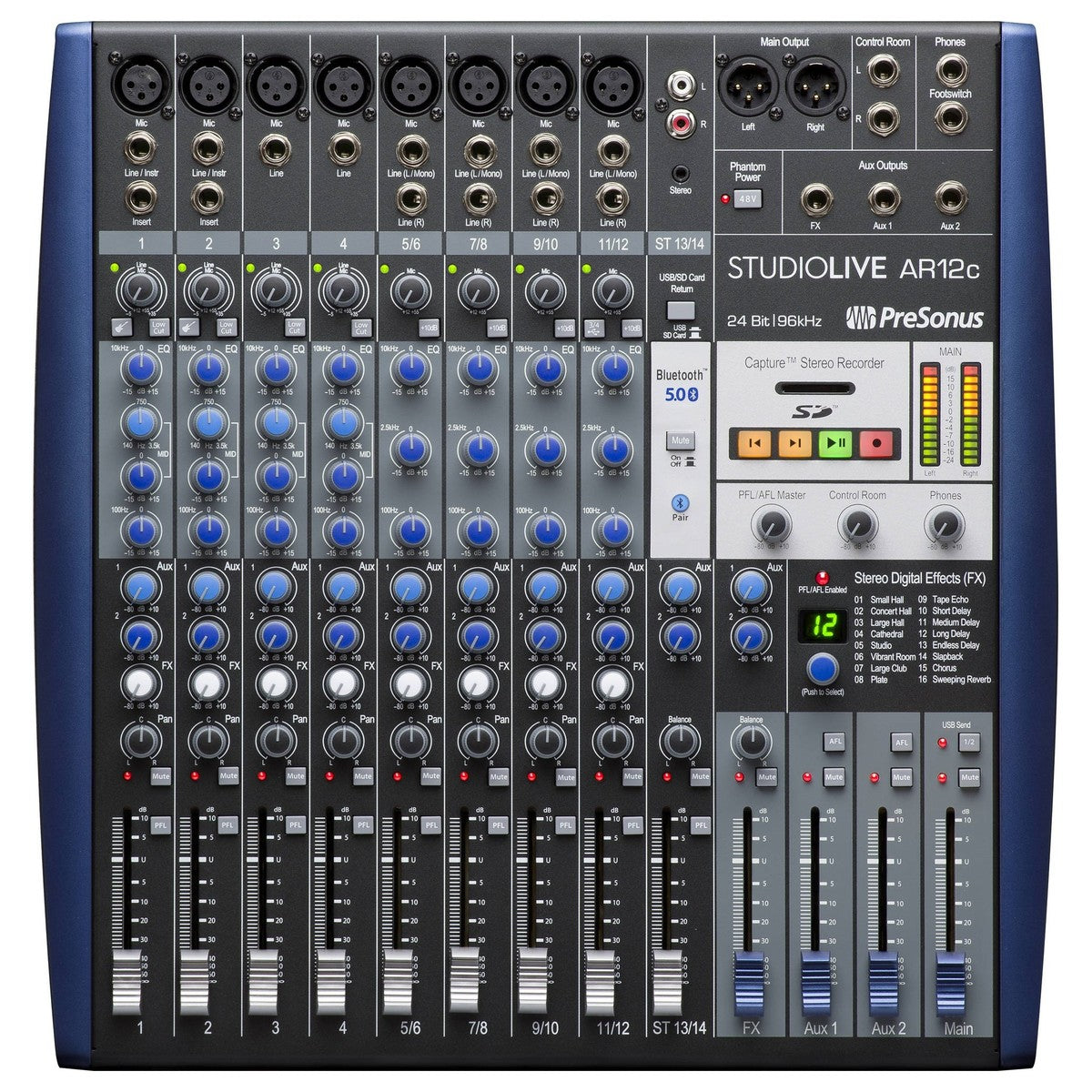 PreSonus StudioLive AR12c USB-C Mixer