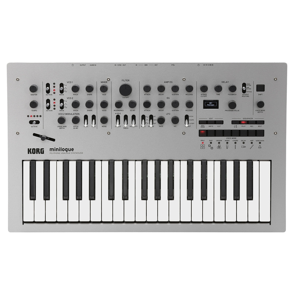 Korg Minilogue Polyphonic Analog Synthesizer