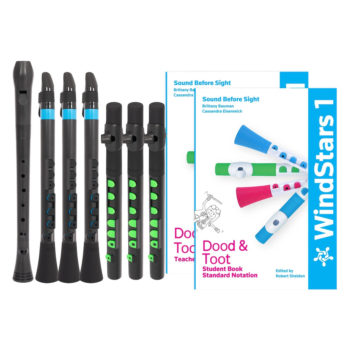 Nuvo WindStars 1 mixed class set of 12 Doods and Toots