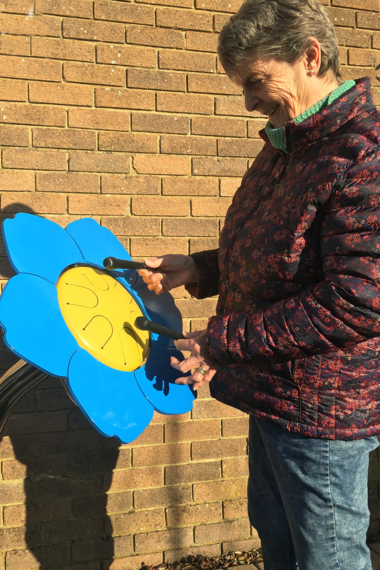 Forget-Me-Not Petal Drum