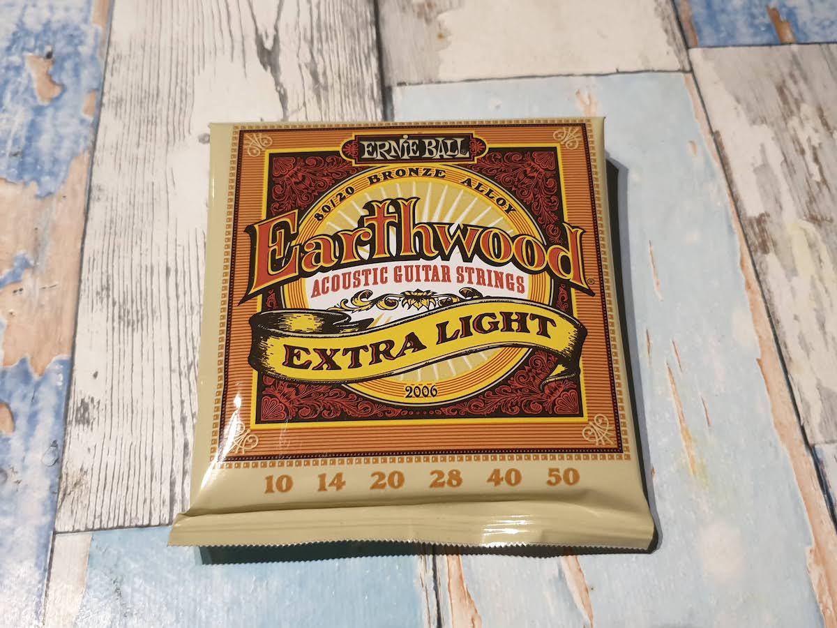 Ernie Ball Earthwood Acoustic Guitar Strings: Extra Light