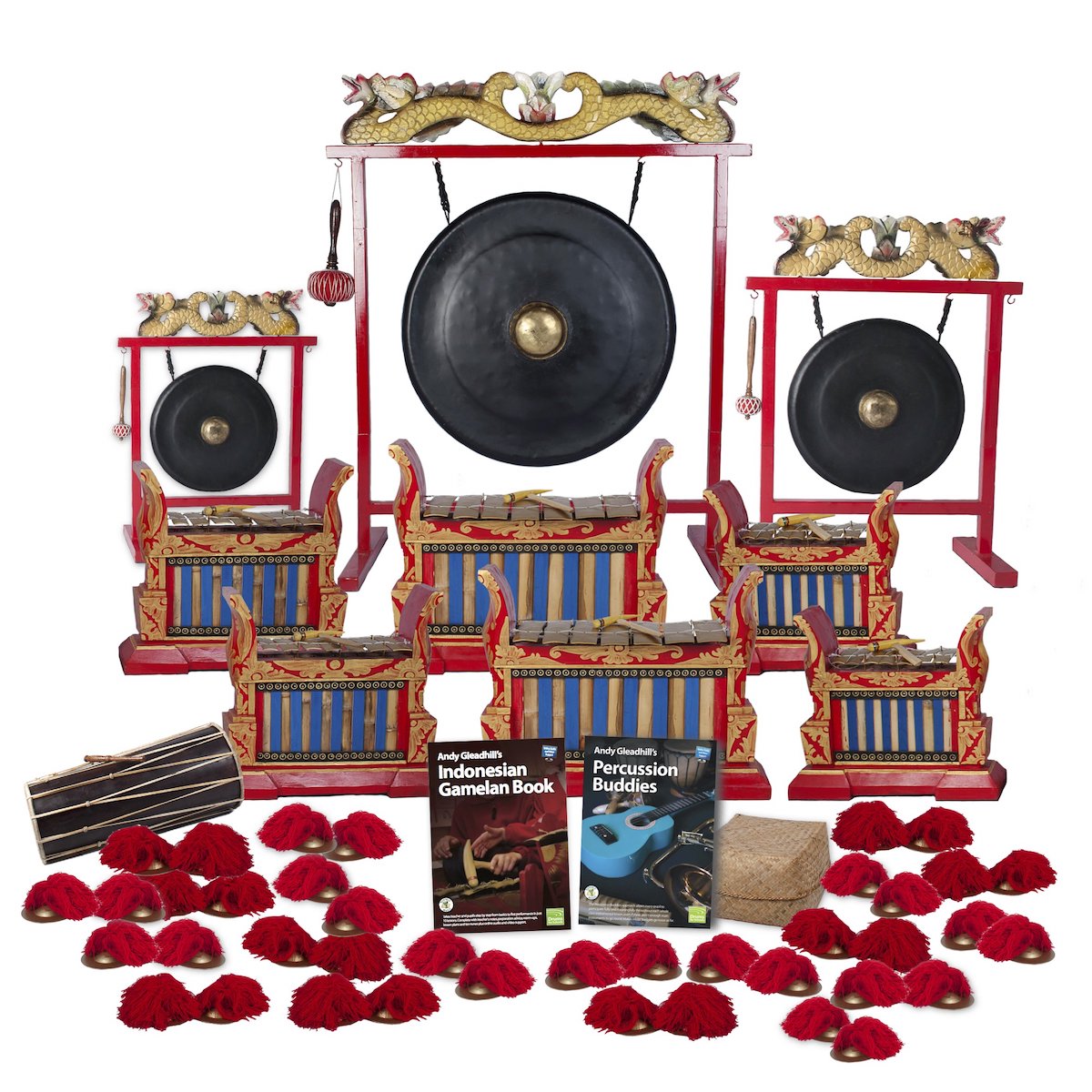 Indonesian Gamelan Premium 30 Player Class Pack – Budget Buddies