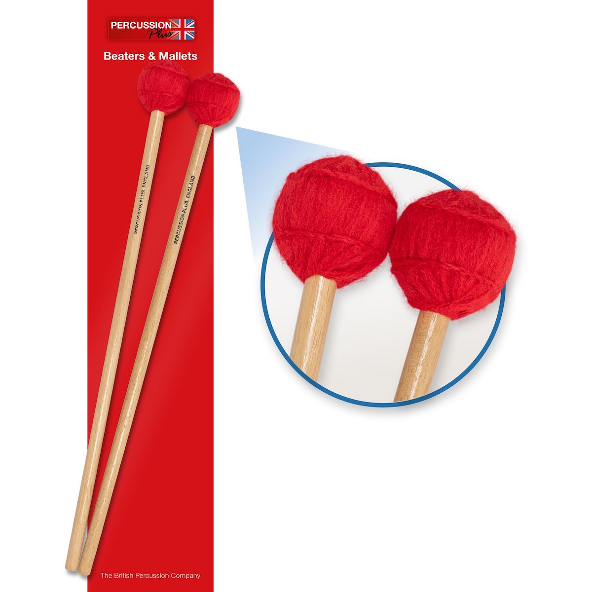 Percussion Plus Pair of Mallets - Medium