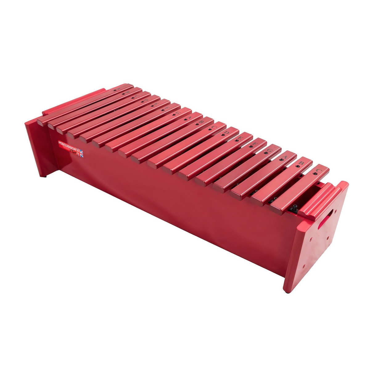 Percussion Plus Classic Red Box Tenor Alto Diatonic Xylophone