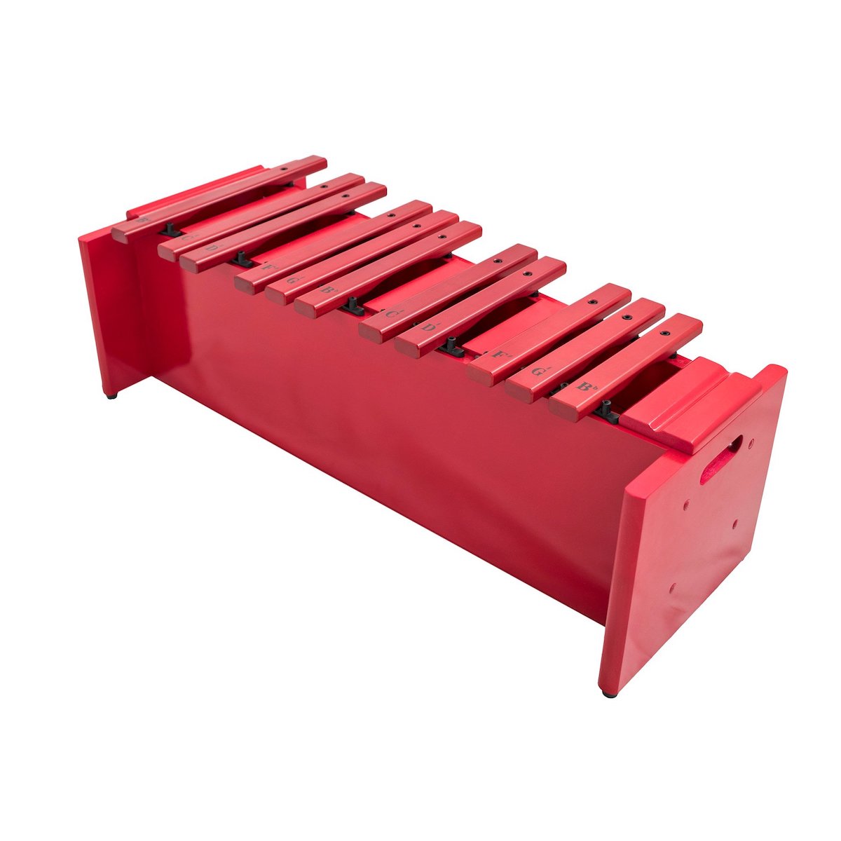 Percussion Plus Classic Red Box Tenor Alto Chromatic Xylophone