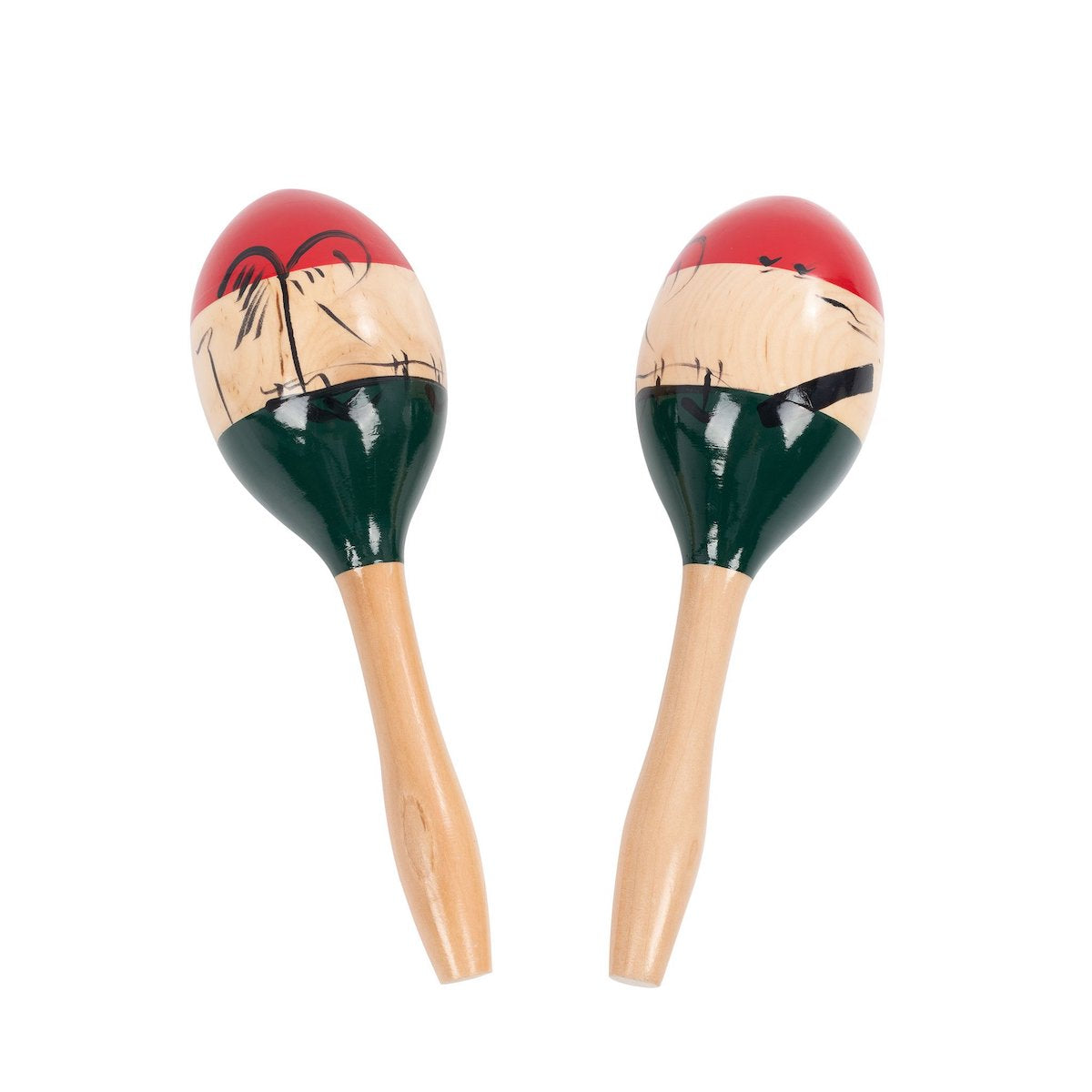 Percussion Plus Large Wooden Maracas