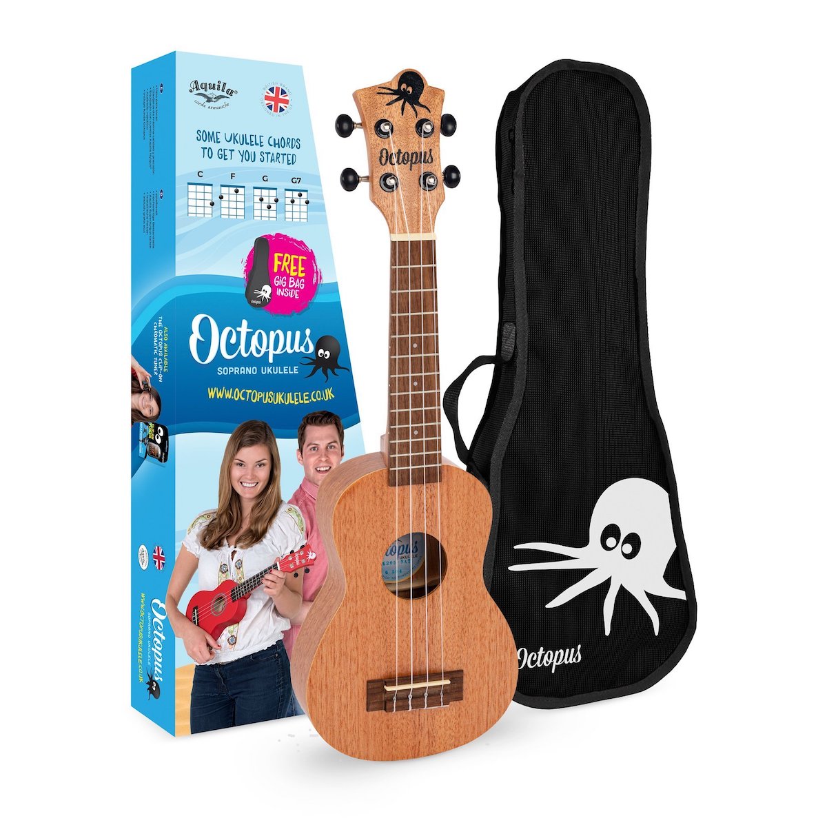 Octopus Soprano Ukulele